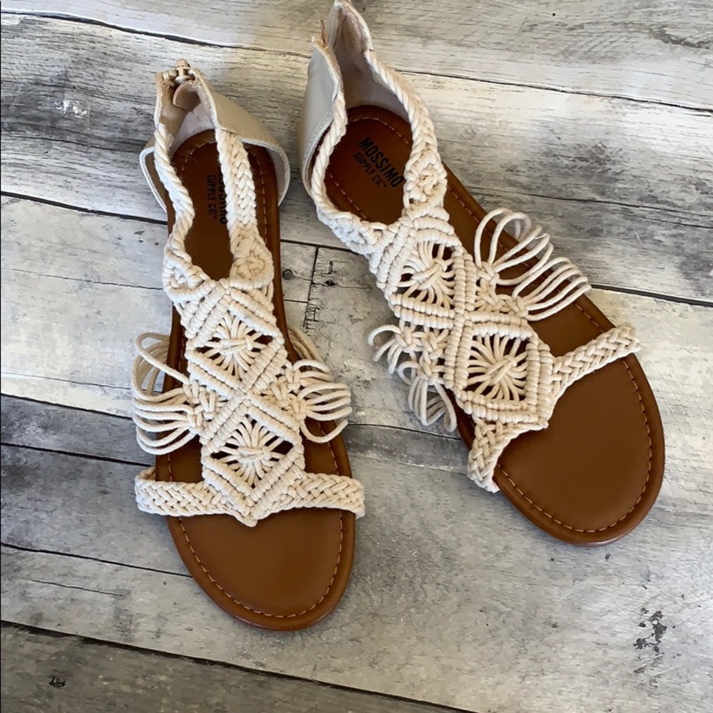 Brand new Mossimo Woven Sandals